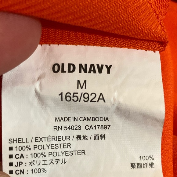 Neon orange high low maxi - Picture 4 of 4